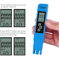 Miniatyrbillede 4 af 5: Vandkvalitetstester Digital PH Meter + TDS EC Måling med L DXGHC