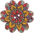 100 st / set Enkla Retro Stil Solros Klassiska Mönster Bil DXGHC