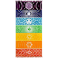 Pikkukuva 1 / 6: Puuvillamikrokuitu kangas Bohemian India Mandala rantapyyhe 7 C