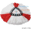 Miniatyrbild 2 av 6: Mikrofibermopphuvud för O-Cedar EasyWring RinseClean Spin Mop