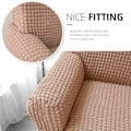 Miniatyrbillede 4 af 5: Nordisk enkel sofa betræk, alt-i-én elastisk tykkelse
