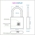 Miniatyrbild 4 av 5: Smart Fingeravtryckslås för Utomhus Vattentätt Bluetooth Lås Fingeravtryck