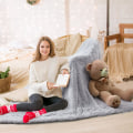Miniatyrbilde 7 av 7: Supermyk Langpels Faux Fur Teppe, Fuzzy Kast Teppe