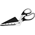 Miniatyrbild 1 av 6: Pizzasax Pizza Cutter Pizzakutter med pizzaspade Scisso