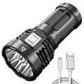 Multifunktionell åtta-kärnig LED-utomhusficklampa starkt ljus fl