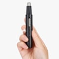 Miniatyrbillede 2 af 5: Næse- og Ørehårtrimmer (Sort), Professionel USB Opladbar Hårtrimmer