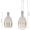 Miniatyrbilde 3 av 5: Foldbar Spatel, Låsdesign i Rustfritt Stål, Foldbar Matlaging