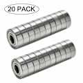 Miniatyrbillede 2 af 6: 20 x Miniature Kuglelejer 608zz Rulle Skate 8*22*7mm
