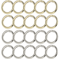 Miniatyrbillede 1 af 4: 20 stk. Runde Snap Hooks, Fjeder Runde Snap Hooks, Fjeder Sn DXGHC