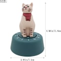 Miniatyrbillede 1 af 5: (Gul) Katteformet Mekanisk Køkken Timer