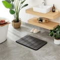 Miniatyrbild 2 av 5: Entrématta Badmatta i Minnesskum Hydrofilt Pebble Design DXGHC