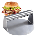 Miniatyrbilde 1 av 5: Ditt grillspill med en 304 rustfritt stål Smash Burger Press - 5,5\" Burger Smasher og press for den perfekte Smash Burger-opplevelsen!