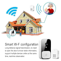 Miniatyrbillede 5 af 5: Video Dørklokke Wifi Udendørs Smart Dørklokke Opkald Intercom Smart H