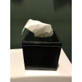 Miniatyrbillede 6 af 7: Firkantet PU Læder Vævsæske Dækning Holder, Moderne Firkantet Ansigtsvæv