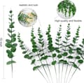 10-pack Realistiska Konstgjorda Eukalyptusblad - Artifi DXGHC