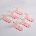 Miniatyrbillede 1 af 7: 12 stk. husholdningsnålefri usynlige lagenklemmer antislip sh