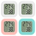 Miniatyrbillede 1 af 7: Mini LCD Digital Indendørs Termometer Hygrometer 4 stk Thermo Hyg