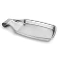 （20.9 * 10.7cm）Skedstöd i Rostfritt Stål, Skedhållare, Silver Ki