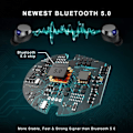 Miniatyrbilde 3 av 6: Bluetooth 5.0 Hodetelefoner, Motast IP-X8 Vanntette Bluetooth Hodetelefoner