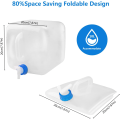 Miniatyrbillede 2 af 5: Foldbar Vanddunk Collapsible Vandtank med Hane Stor C