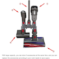 Pikkukuva 5 / 6: Seinään kiinnitettävä lisävarustepidike, sovitinmuunninsetti Dyson V1:lle