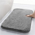 Pikkukuva 1 / 5: Kylpyhuoneen matto, 80 x 50 x 3 cm Liukumaton suihkumatto, Imuva tummanharmaa
