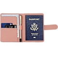 Miniatyrbild 2 av 6: Premium Läder Passportfodral, Vattentätt RFID-Blockering