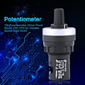 Miniatyrbillede 4 af 6: Panelmonteret 10K Potentiometer VSD VFD til variabel hastighedsdrev I