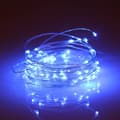 Batteridrivna 16.4Ft/5M 50 LED-ljusslingor Blinkande Jul