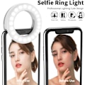 Miniatyrbillede 4 af 6: 1 mobiltelefon fyldlys LED live-udsendelse fyldlys selfie li