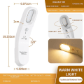 Miniatyrbillede 2 af 5: （Hvid）Menneskekrops Sensorlys Led Energibesparende Natlys Corr