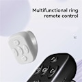 Miniatyrbillede 2 af 5: Trådløs Bluetooth Luftmus Mobile Selfie Lazy Instant Fjernbetjening Ring Musik Video Controller