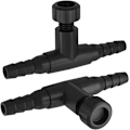 Miniatyrbillede 1 af 5: Akvarium Luftstyringsventiler til 0,4 cm ID Luftledningsslange Envejs P
