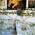 Miniatyrbillede 6 af 6: Kunstig Efeu, [1 STK] 2M Blad Fe-Lys, Kunstige Planter m