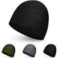 Miniatyrbillede 1 af 5: Taktisk Fleece Beanie – Varmt Vinterhue – Unisex – Lav Profil M