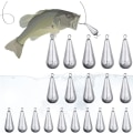 Miniatyrbild 1 av 5: Fiskesänken Droppform Fiske Sänken Vikter Fiske