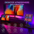 Miniatyrbillede 3 af 5: Pixel Display Skærm, Smartphone App Kontrol LED Bilskilt Skærm med 32x32 Pixel Tilpasset Tekst Mønster Animations Program