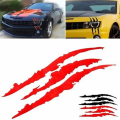 Miniatyrbilde 3 av 5: 5 stk Bilklistremerker, Reflekterende Monsterklo Scratch Stripe M