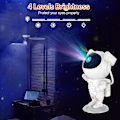 Miniatyrbilde 6 av 7: Astronaut Galaxy-projektorlys, stjerneprojektorlampe, nattlys