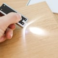 Miniatyrbillede 5 af 6: 8 stk. Mini LED Nøgleringe Nøglering Lommelygte Lille Hundekrave L