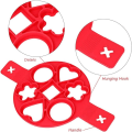 Miniatyrbillede 3 af 5: Silikon Pandekageform, 7 Ringe Pandekage Maker, Non-Stick Køkken DXGHC