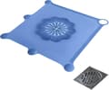 Miniatyrbilde 2 av 5: （Blå）Silikon Sink Filtermatte - Badekar Sink Strainer Plugg Hjem