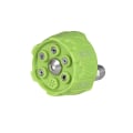 Miniatyrbillede 1 af 5: （Grøn）6 i 1 Justerbar Dysespids 1/4 Hurtigkobling Hanadapter Vand