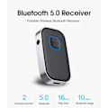 Miniatyrbillede 2 af 7: Bluetooth 5.0 Modtager, 3,5 mm Aux Jack Bluetooth Adapter med Bui