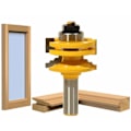 Miniatyrbilde 1 av 5: 1/2\" Skaft Miter Kutter for Dør- og Vindugraveringsmaskin Kutt