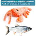Miniatyrbild 6 av 6: Interaktiv Elektronisk Fiskleksak för Katter - Mjuk Elektrisk Leksak, Rec