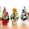 Miniatyrbillede 2 af 3: Juletræ 20CM Mini Juletræssæt Ornament Bordguld