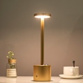 Miniatyrbillede 4 af 7: Ledningsfri Bordlampe, Genopladeligt Batteri, 3 Lysstyrkeindstillinger