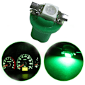 Pikkukuva 4 / 5: 10 kpl T5 B8.5D 5050 SMD Vihreät Auton LED-Kojelaudan Mittarivalot