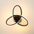 Miniatyrbillede 6 af 6: Moderne LED Loftlampe, Loftlampe, Sort Loftlampe til